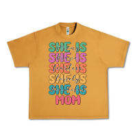 Peanut Butter she is mom Urban Heavy Tee - JahusDesignShop