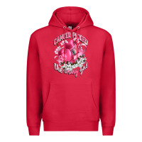 Cardinal cancer picked the wrong girl Premium Hoodie - CowGirlArtShop