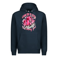Navy cancer picked the wrong girl Premium Hoodie - CowGirlArtShop