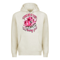 Oatmeal Heather cancer picked the wrong girl Premium Hoodie - CowGirlArtShop