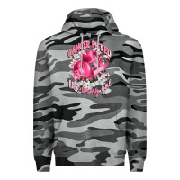 Slate Camo cancer picked the wrong girl Premium Hoodie - CowGirlArtShop