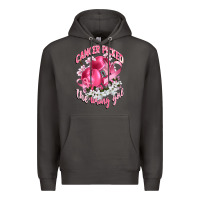 Smoke cancer picked the wrong girl Premium Hoodie - CowGirlArtShop