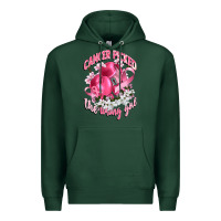 Sports Green cancer picked the wrong girl Premium Hoodie - CowGirlArtShop