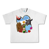 Lunar Rock Argentina hearts Urban Heavy Tee - NancyCooperArtShop