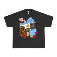 Argentina Hearts Urban Heavy Tee | Teevron