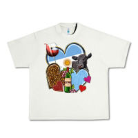 Pistachio Argentina hearts Urban Heavy Tee - NancyCooperArtShop