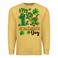 Antique Gold My first St. Patrick's Day Premium Sweatshirt - CowGirlArtShop