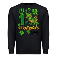 Black My first St. Patrick's Day Premium Sweatshirt - CowGirlArtShop
