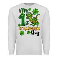 Dove Grey My first St. Patrick's Day Premium Sweatshirt - CowGirlArtShop