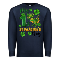 Navy My first St. Patrick's Day Premium Sweatshirt - CowGirlArtShop