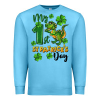 Ocean Blue My first St. Patrick's Day Premium Sweatshirt - CowGirlArtShop