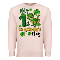 Pale Pink My first St. Patrick's Day Premium Sweatshirt - CowGirlArtShop
