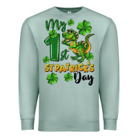 Seafoam My first St. Patrick's Day Premium Sweatshirt - CowGirlArtShop
