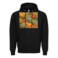 Black Fall Zipper Hoodie - NancyCooperArtShop