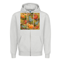Dove Grey Fall Zipper Hoodie - NancyCooperArtShop