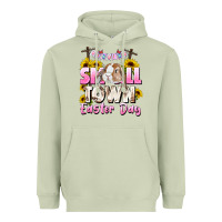 Matcha Small town Easter Day Heavyweight Hoodie - CowGirlArtShop