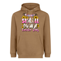 Toasted Coconut Small town Easter Day Heavyweight Hoodie - CowGirlArtShop