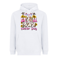 White Small town Easter Day Heavyweight Hoodie - CowGirlArtShop