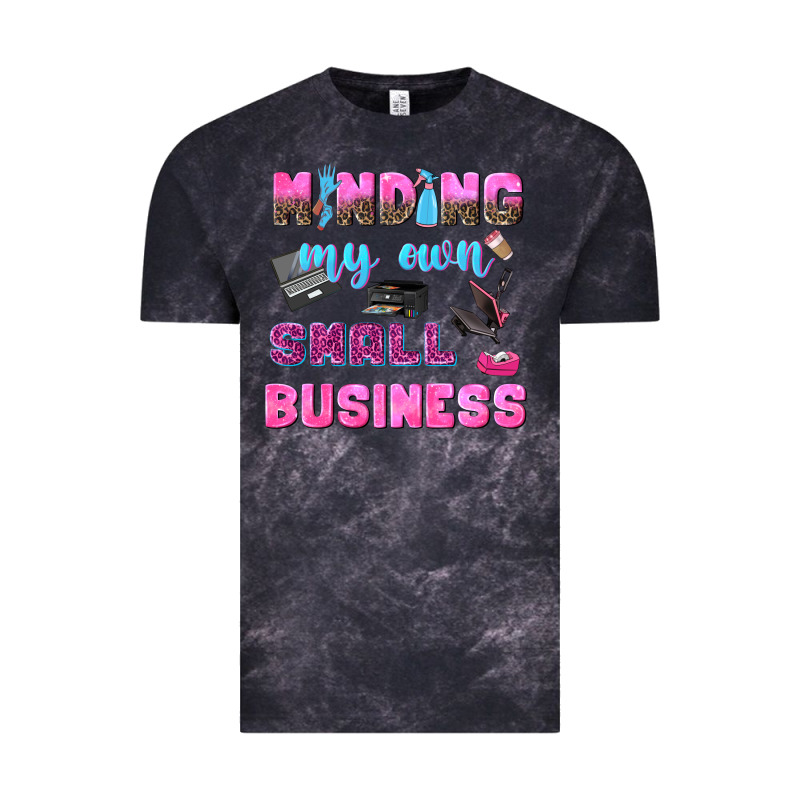 Mind My Own Small Business Vintage Tee by NancyCooperArtShop | Teevron