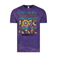 Cloud Purple for i know the plans i have for you plans to give you hope and a futur Vintage Tee - JahusDesignShop