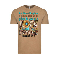 For I Know The Plans I Have For You Plans To Give You Hope And A Futur Vintage Tee | Teevron