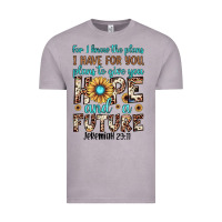 Vintage Zinc for i know the plans i have for you plans to give you hope and a futur Vintage Tee - JahusDesignShop