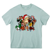 Arona joy and cow christmas candies and letters Heavy Core Tee - AdoDesignShop