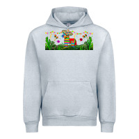 Heather Grey pinata libbey glass Urban Hoodie - BundleAndBundleShop