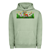 Pigment Oil Green pinata libbey glass Urban Hoodie - BundleAndBundleShop
