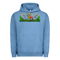Pigment Pebble Blue pinata libbey glass Urban Hoodie - BundleAndBundleShop