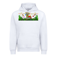 White pinata libbey glass Urban Hoodie - BundleAndBundleShop