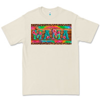 Bone mama tie dye license plate template Premium Tee - Artiststas
