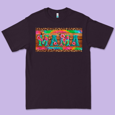 Mama Tie Dye License Plate Template Premium Tee Designed By Artiststas