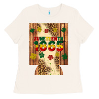 Bone juneteenth 1865 12 oz can cooler (regular) Ladies Tee - Artiststas
