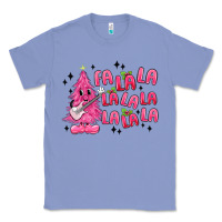 Colony Blue pink christmas fa la la Classic Tee - MaliasSmallBusiness