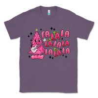 Lavender pink christmas fa la la Classic Tee - MaliasSmallBusiness