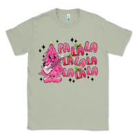 Matcha pink christmas fa la la Classic Tee - MaliasSmallBusiness