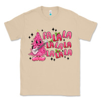 Mushroom pink christmas fa la la Classic Tee - MaliasSmallBusiness