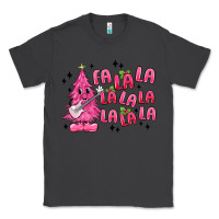 Smoke pink christmas fa la la Classic Tee - MaliasSmallBusiness