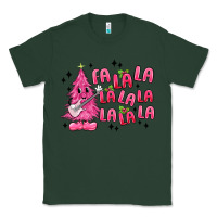 Sports Green pink christmas fa la la Classic Tee - MaliasSmallBusiness
