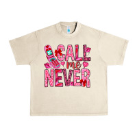 Sandshell call me never Urban Heavy Tee - NancyCooperArtShop