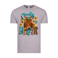 Vintage Zinc moody cow Vintage Tee - NancyCooperArtShop