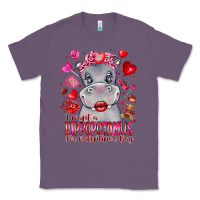 Lavender i want hippopotamus for valentines day Classic Tee - CowhideDigitalArt