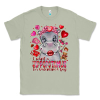 Matcha i want hippopotamus for valentines day Classic Tee - CowhideDigitalArt