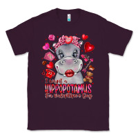 Plum i want hippopotamus for valentines day Classic Tee - CowhideDigitalArt