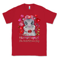 Red i want hippopotamus for valentines day Classic Tee - CowhideDigitalArt