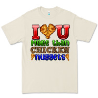 Bone i love you more than chicken nuggets Premium Tee - AdoDesignShop