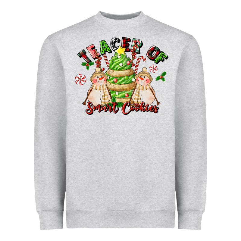 Teacher Of Smart Cookies Heavyweight Sweatshirt by LillyAllenDesigns | Teevron