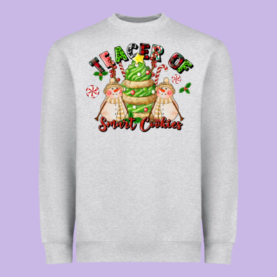 Teacher Of Smart Cookies Heavyweight Sweatshirt Designed By Lillyallendesigns