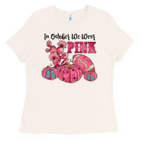 In October We Wear Pink Ladies Tee | Teevron